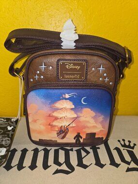 Loungefly Disney Treasure Planet RLS Legacy Portrait Crossbody Bag